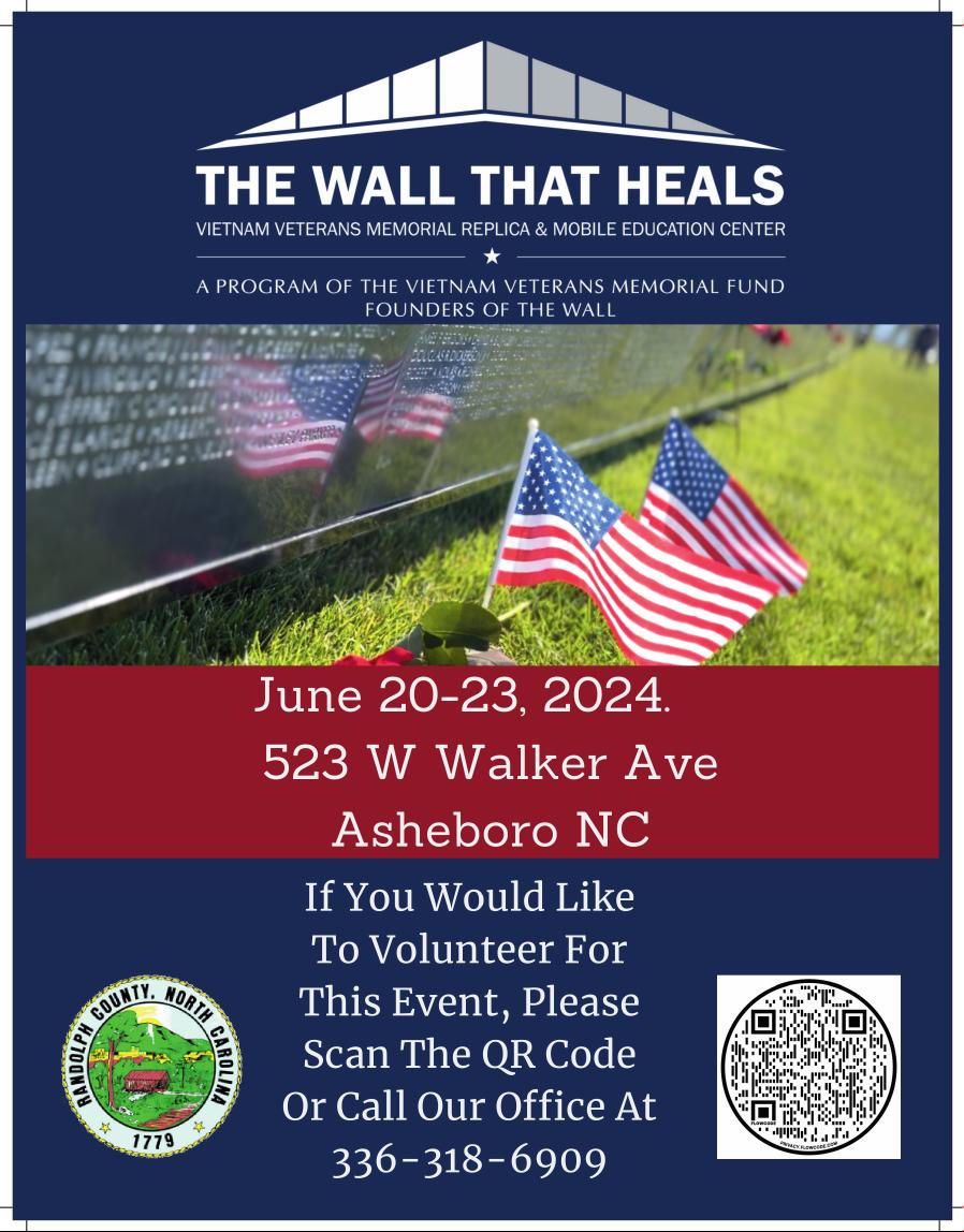 The Wall That Heals Flyer