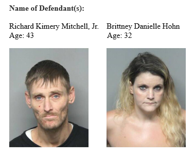Richard Kimery Mitchell, Jr.    Brittney Danielle Hohn