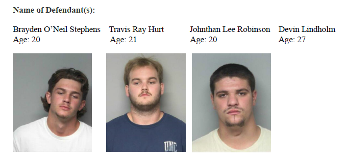 Stephens, Hurt, Robinson, Lindholm