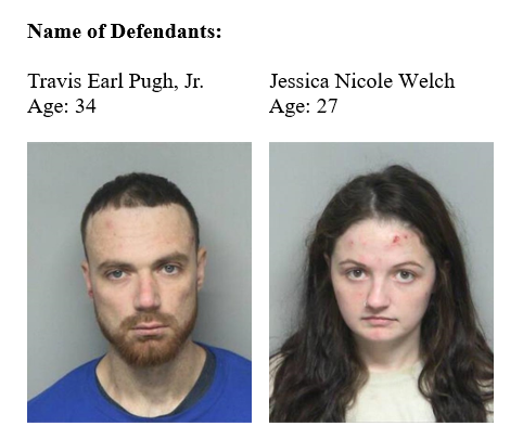 Pugh,Travis Earl Jr and Welch, Jessica Nicole