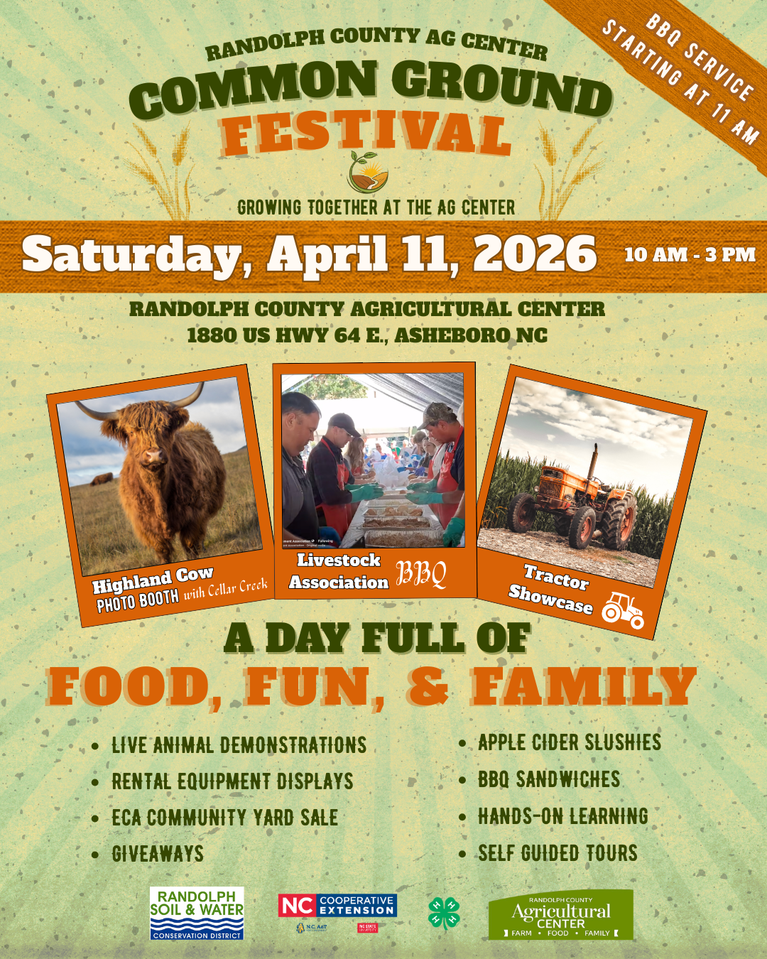 Common Grounds Festival Flier