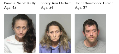 Kelly, Pamela Nicole   Durham, Sherry Ann   Turner, John Christopher